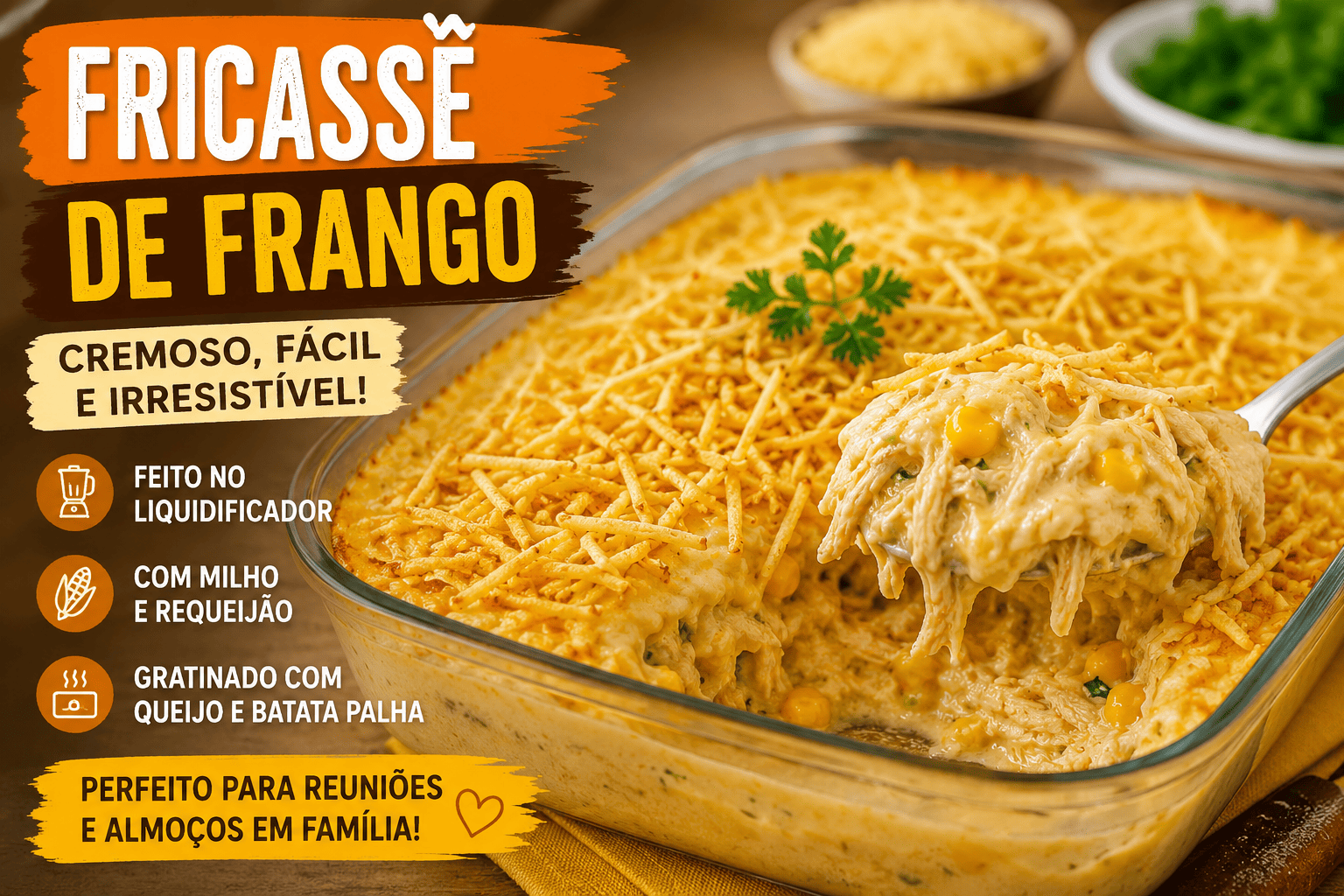 Fricassê de frango